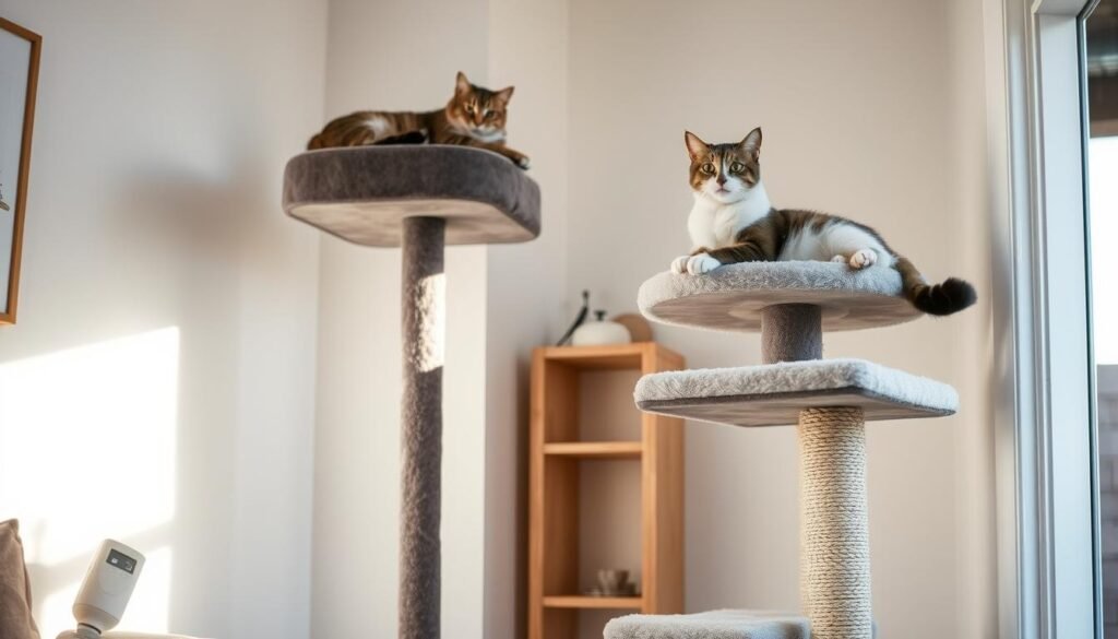 affordable cat trees for small spaces