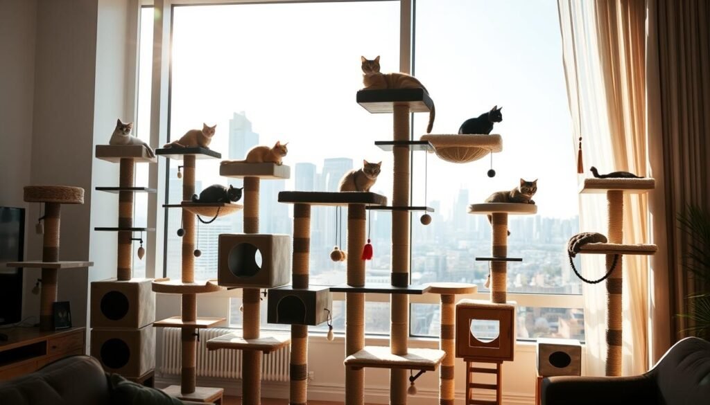 cat tree selection